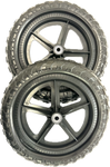 EVA-Schaum Rad, 10 Zoll, mit Kugellager, 2 Stück