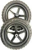 EVA-Schaum Rad, 10 Zoll, mit Kugellager, 2 Stück