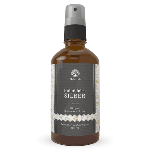 Kolloidales Silber 50 ppm - Antimikrobielle Lösung