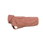 Bademantel Set Sylt mit passendem Handtuch Farbe peach