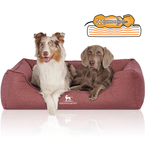 Orthopädisches Hundebett Malou rot